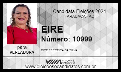 Candidato EIRE 2024 - TARAUACÁ - Eleições