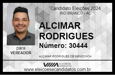 Candidato ALCIMAR RODRIGUES 2024 - RIO BRANCO - Eleições