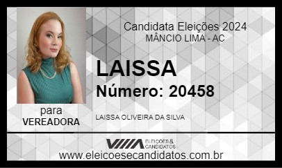 Candidato LAISSA 2024 - MÂNCIO LIMA - Eleições