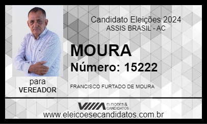 Candidato MOURA 2024 - ASSIS BRASIL - Eleições