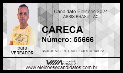 Candidato CARECA 2024 - ASSIS BRASIL - Eleições