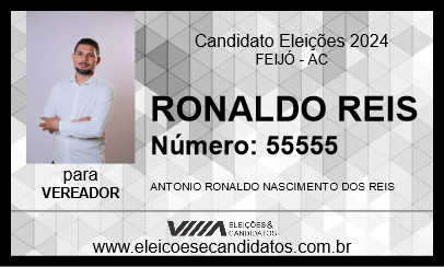 Candidato RONALDO REIS 2024 - FEIJÓ - Eleições