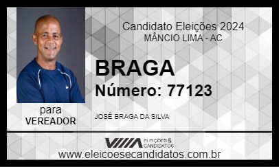 Candidato BRAGA 2024 - MÂNCIO LIMA - Eleições