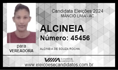 Candidato ALCINEIA 2024 - MÂNCIO LIMA - Eleições