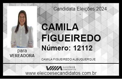 Candidato CAMILA FIGUEIREDO 2024 - TARAUACÁ - Eleições