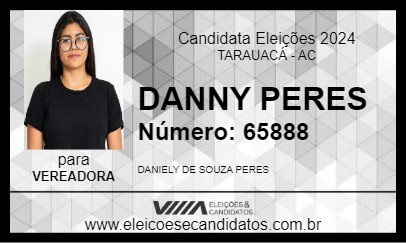 Candidato DANNY PERES 2024 - TARAUACÁ - Eleições