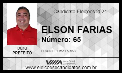 Candidato ELSON FARIAS 2024 - JORDÃO - Eleições