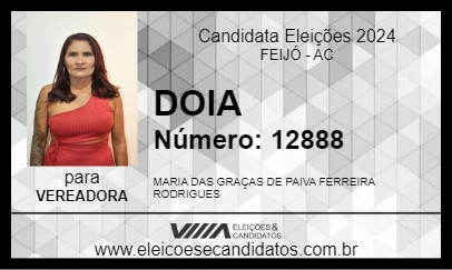 Candidato DOIA 2024 - FEIJÓ - Eleições