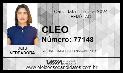 Candidato CLEO 2024 - FEIJÓ - Eleições