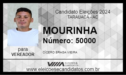 Candidato MOURINHA 2024 - TARAUACÁ - Eleições