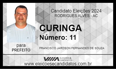 Candidato CURINGA 2024 - RODRIGUES ALVES - Eleições