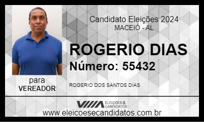 Candidato ROGERIO DIAS 2024 - MACEIÓ - Eleições