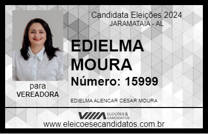 Candidato EDIELMA MOURA 2024 - JARAMATAIA - Eleições