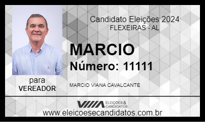 Candidato MARCIO 2024 - FLEXEIRAS - Eleições