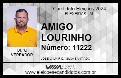 Candidato AMIGO LOURINHO 2024 - FLEXEIRAS - Eleições