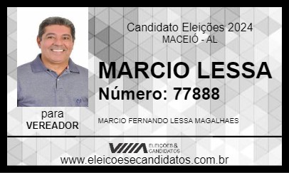 Candidato MARCIO LESSA 2024 - MACEIÓ - Eleições