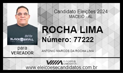 Candidato ROCHA LIMA 2024 - MACEIÓ - Eleições