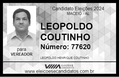 Candidato LEOPOLDO COUTINHO 2024 - MACEIÓ - Eleições