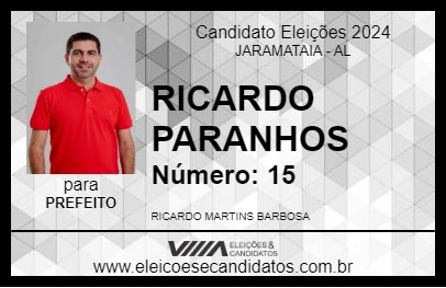 Candidato RICARDO PARANHOS 2024 - JARAMATAIA - Eleições