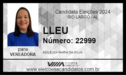 Candidato LLEU 2024 - RIO LARGO - Eleições