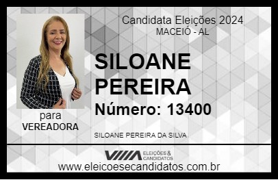 Candidato SILOANE 2024 - MACEIÓ - Eleições