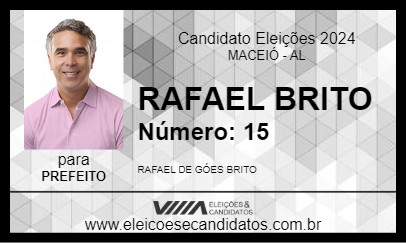 Candidato RAFAEL BRITO 2024 - MACEIÓ - Eleições