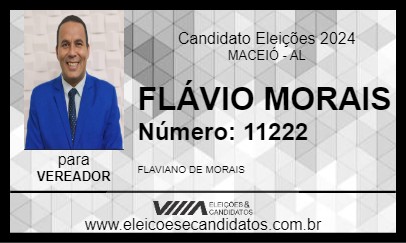 Candidato FLÁVIO MORAIS 2024 - MACEIÓ - Eleições