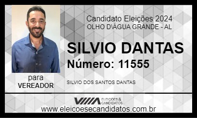 Candidato SILVIO DANTAS 2024 - OLHO D\ÁGUA GRANDE - Eleições