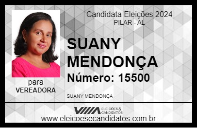 Candidato SUANY MENDONÇA 2024 - PILAR - Eleições