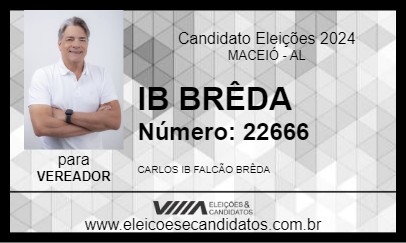 Candidato IB BRÊDA 2024 - MACEIÓ - Eleições