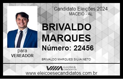 Candidato BRIVALDO MARQUES 2024 - MACEIÓ - Eleições