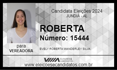 Candidato ROBERTA 2024 - JUNDIÁ - Eleições