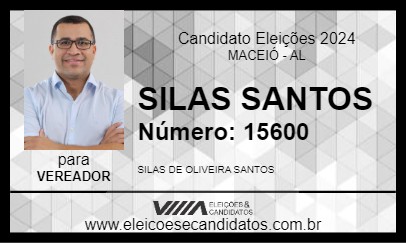 Candidato SILAS SANTOS 2024 - MACEIÓ - Eleições