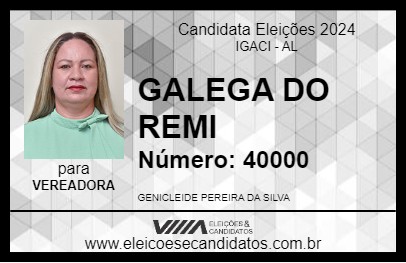 Candidato GALEGA DO REMI 2024 - IGACI - Eleições