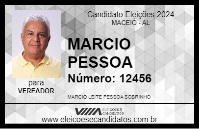 Candidato MARCIO PESSOA 2024 - MACEIÓ - Eleições