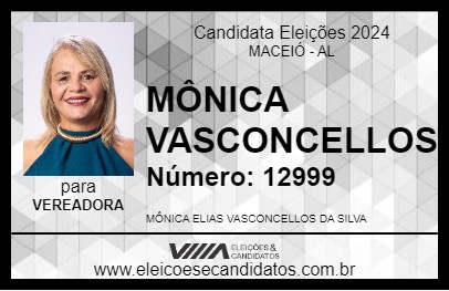 Candidato MÔNICA VASCONCELLOS 2024 - MACEIÓ - Eleições