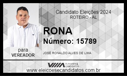 Candidato RONA 2024 - ROTEIRO - Eleições