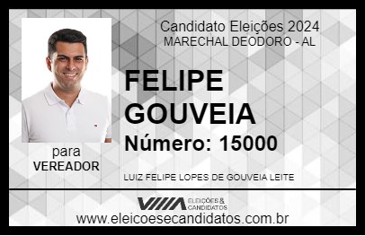 Candidato FELIPE GOUVEIA 2024 - MARECHAL DEODORO - Eleições