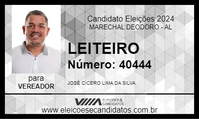 Candidato LEITEIRO 2024 - MARECHAL DEODORO - Eleições