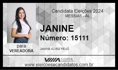 Candidato DRA.JANINE FEIJÓ 2024 - MESSIAS - Eleições