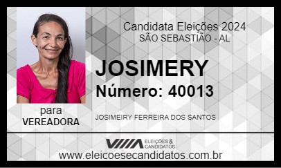 Candidato JOSIMERY 2024 - SÃO SEBASTIÃO - Eleições