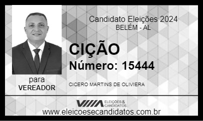 Candidato CIÇÃO 2024 - BELÉM - Eleições