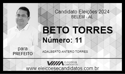 Candidato BETO TORRES 2024 - BELÉM - Eleições