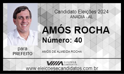 Candidato AMÓS ROCHA 2024 - ANADIA - Eleições