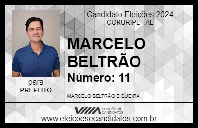 Candidato MARCELO BELTRÃO 2024 - CORURIPE - Eleições