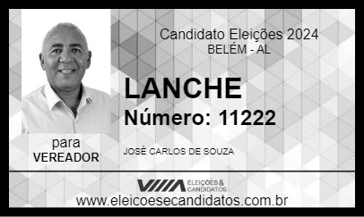 Candidato LANCHE 2024 - BELÉM - Eleições