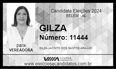 Candidato GILZA 2024 - BELÉM - Eleições