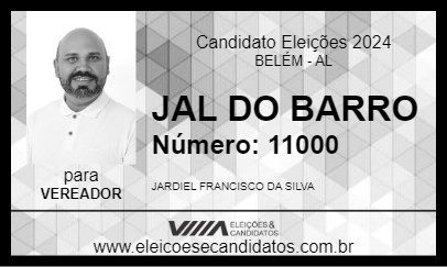 Candidato JAL DO BARRO 2024 - BELÉM - Eleições