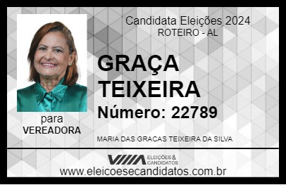 Candidato GRAÇA TEIXEIRA 2024 - ROTEIRO - Eleições