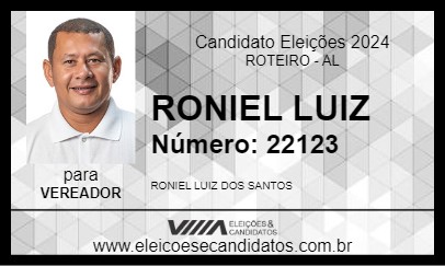 Candidato RONIEL LUIZ 2024 - ROTEIRO - Eleições